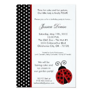 Lady Bug Party Invitations & Announcements | Zazzle