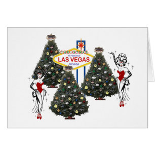 5x7 Las Vegas Christmas Card