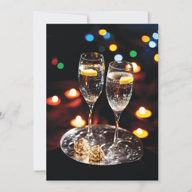 5x7 New Year's Invite Invitation (Front)