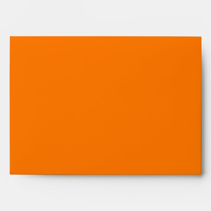 5x7 Orange Envelope