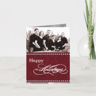 5x7 Personalized FOLDING PHOTO Christmas Card