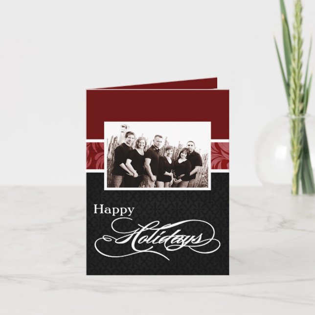 5x7 Personalized FOLDING PHOTO Greeting Card (Front)