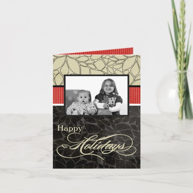5x7 Personalized FOLDING PHOTO Greeting Card (Front)
