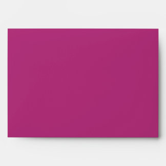 5x7 Safari Purple Outside Pink Inside Envelope