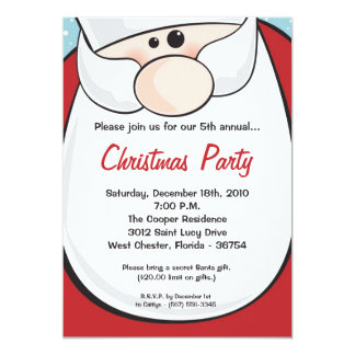 5x7 Santa Christmas Cards | Zazzle