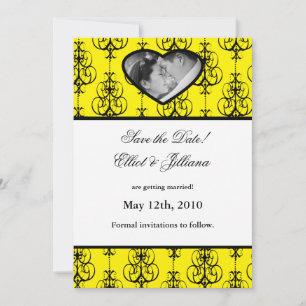 5x7 Save the Date Photo Engagement Announcement