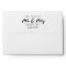 5x7 Script The Future Mrs and Mr Preprinted