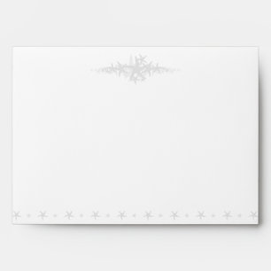 5x7 Sea Shells Summer Love and Sea Shell Envelope