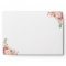 5x7 Vintage Floral Black White Stripes Wedding