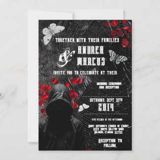 5x7 Wedding Invitation Haunting Adeline Zade Meado