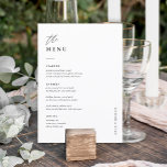 5x7" Wedding Table Menu Cards Double-Sided<br><div class="desc">Elegant 5x7" Wedding Table Menu Cards Flat Menu Elegant Calligraphy Eat and Drink Wedding Menus | Simple Calligraphy Rustic Wedding Menus Wedding Menus,  Rustic Wedding Menu,  Floral Wedidng Menu,  Wedding Table Menu</div>