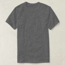 5x Plus Size Dark Grey T-Shirt