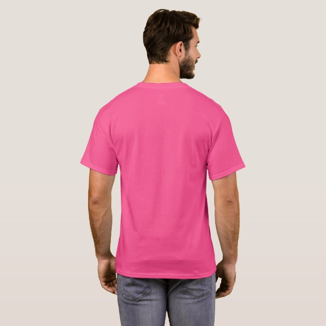 5x Plus Size Hot Pink T-Shirt