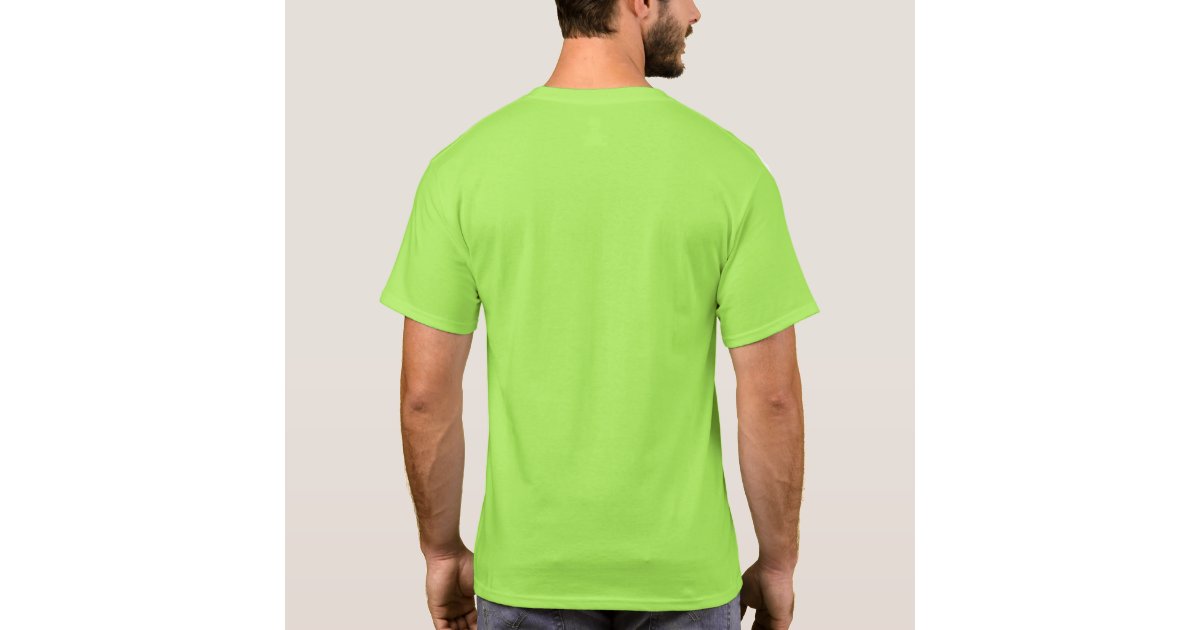 5XL Lime green Tshirt Zazzle