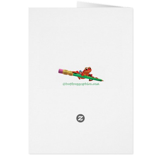 5yrs Custom birthday card Little Ladybug range (Back)