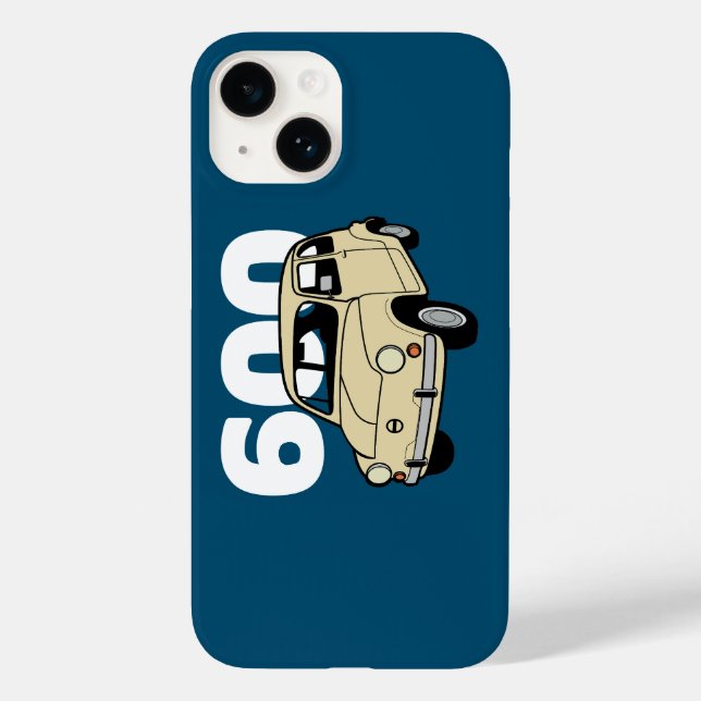 600 beige v2 Case-Mate iPhone case (Back)
