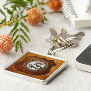 [600] Black and Gold Sacred Eastern Dragon Keychain