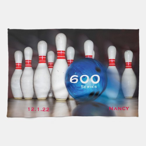 600 Bowling Series or your choice high series Kitchen Towel