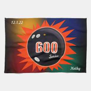600 Bowling Series with colors, Towel