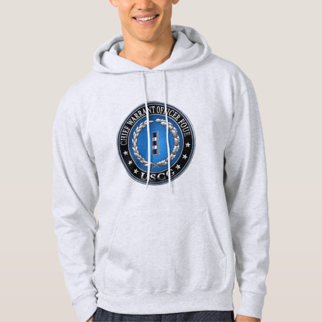 [600] CG: Chief Warrant Officer 4 (CWO4) Hoodie (Front)