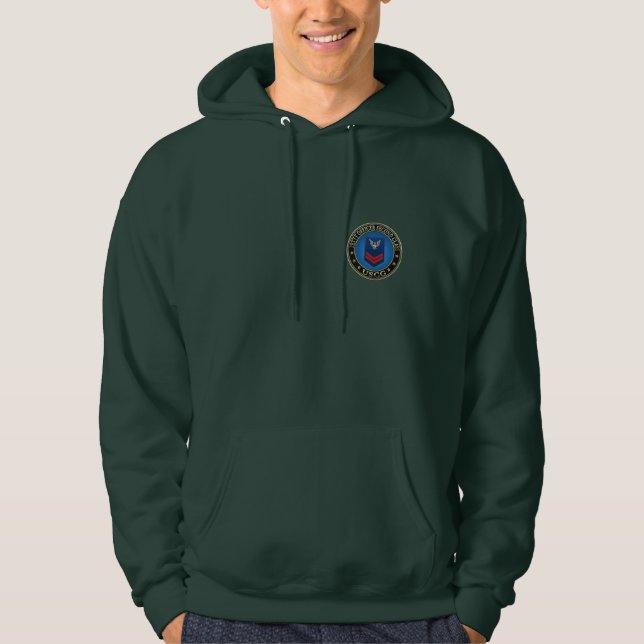 [600] CG: Petty Officer Second Class (PO2) Hoodie (Front)