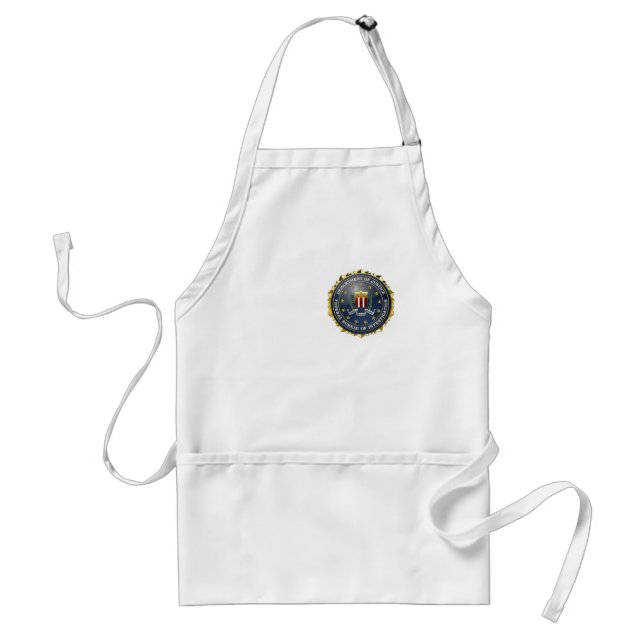 [600] FBI Special Edition Adult Apron (Front)
