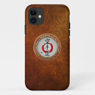[600] Japanese calligraphy - Karate-do iPhone 11 Case