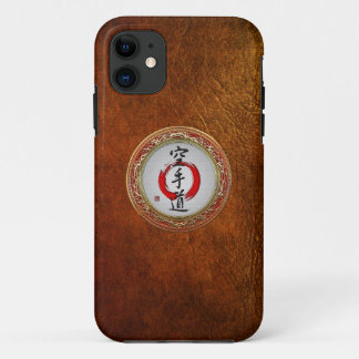 [600] Japanese calligraphy - Karate-do iPhone 11 Case