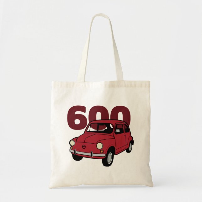 600 red v2 tote bag (Front)