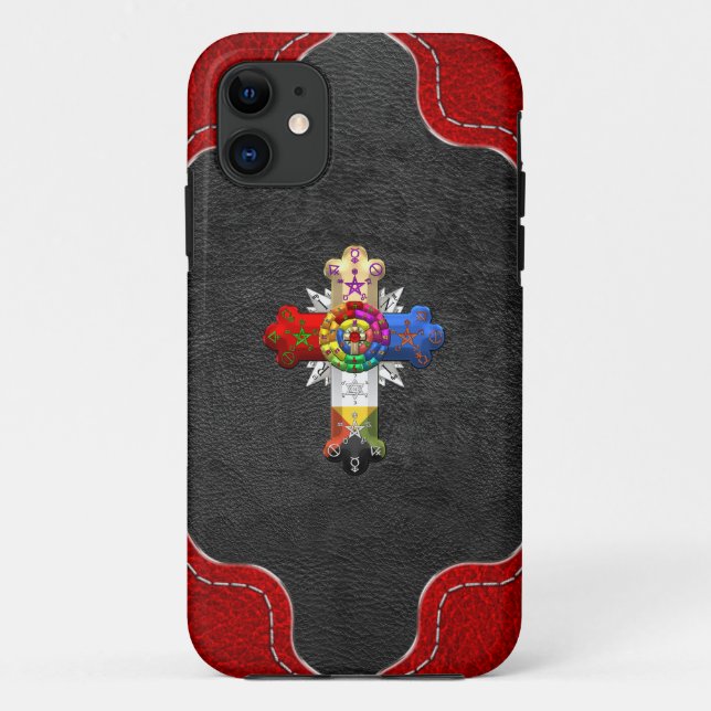 [600] Rosy Cross (Rose Croix) Case-Mate iPhone Case (Back)