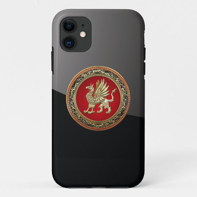 [600] Sacred Gold Griffin Case-Mate iPhone Case (Back)