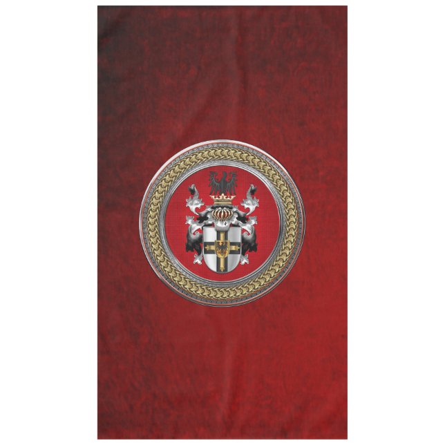 [600] Teutonic Order Coat of Arms Tablecloth (Front)