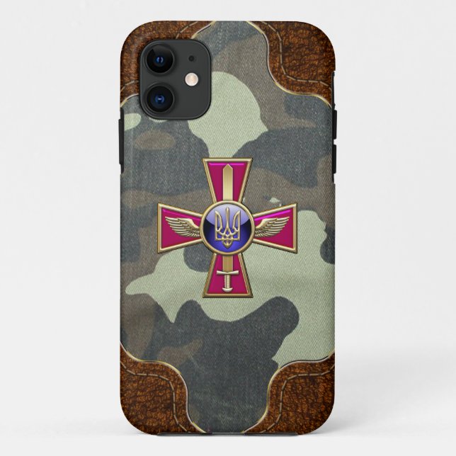 [600] Ukrainian Air Force Emblem Case-Mate iPhone Case (Back)