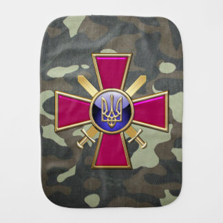 [600] Ukrainian Ground Forces Emblem Burp Cloth