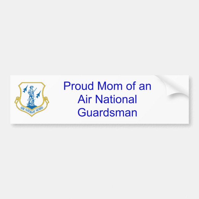 600px-US_Air_National_Guard_Insign... - Customized Bumper Sticker (Front)