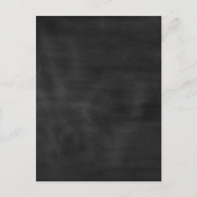 6089 chalkboard BLACK CHALK BOARD TEXTURE GRUNGE T Postcard (Front)