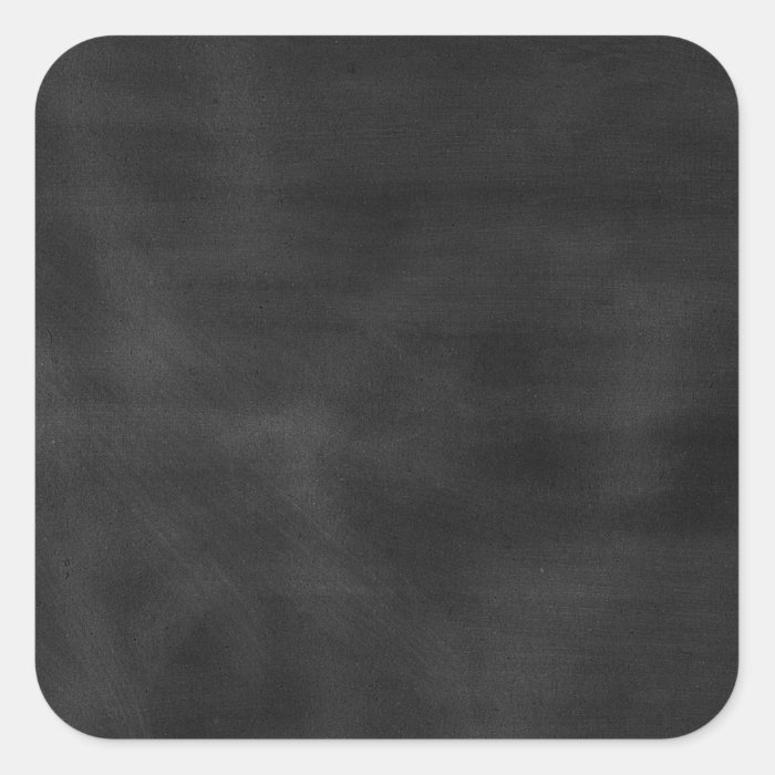 6089 chalkboard BLACK CHALK BOARD TEXTURE GRUNGE T Square Sticker