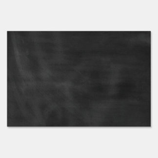 6089 chalkboard BLACK CHALK BOARD TEXTURE GRUNGE T Yard Sign