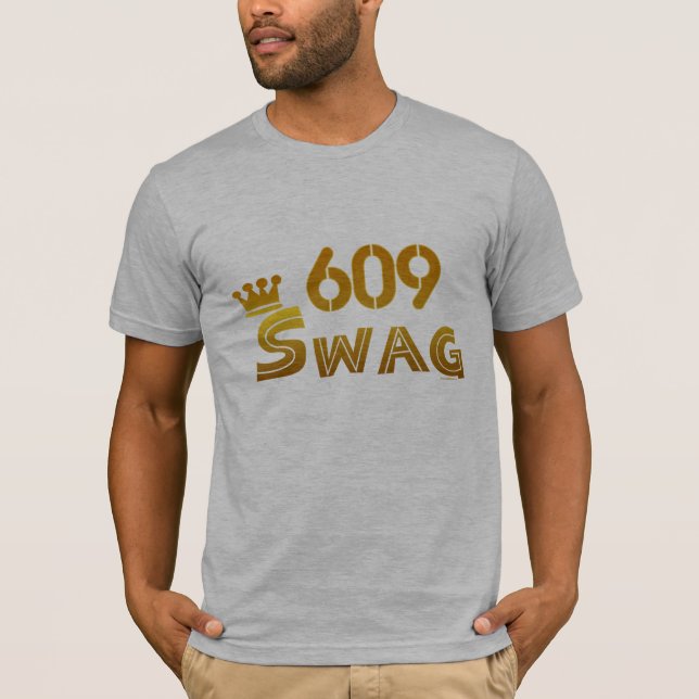 609 New Jersey Swag T-Shirt (Front)