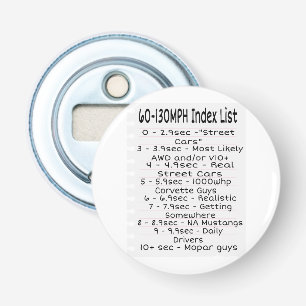 60-130 Index List Bottle Opener