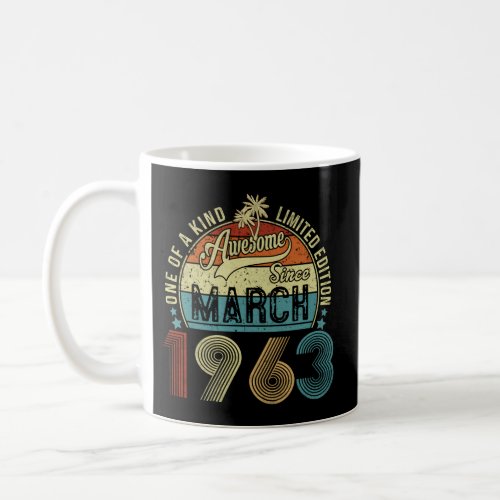 60 60Th March 1963 Coffee Mug