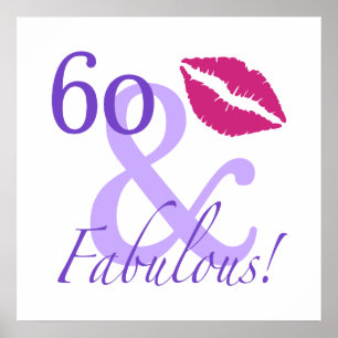 60 And Fabulous Poster