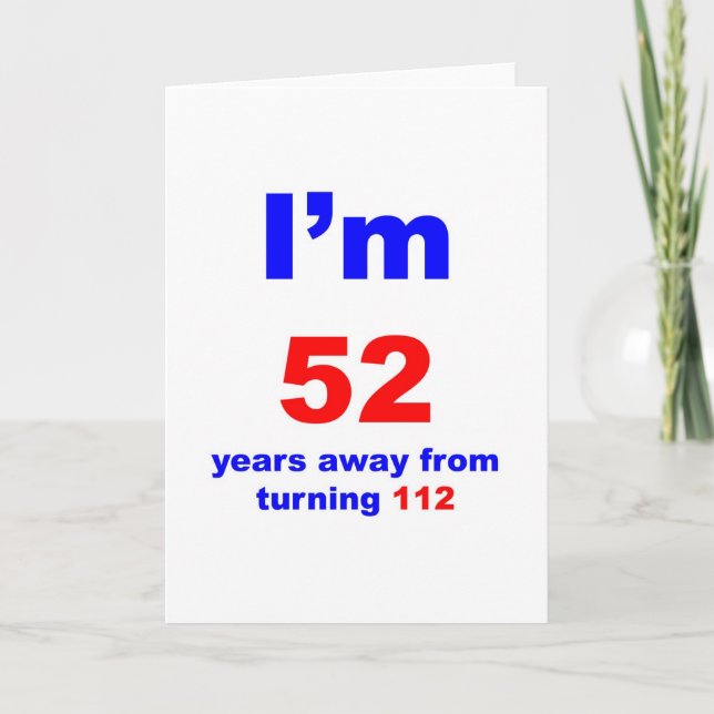 60 Birthday Card (Front)