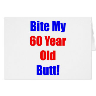 60 Bite My Butt Cards