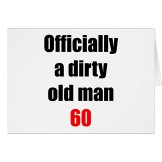 60 Dirty Old Man Cards