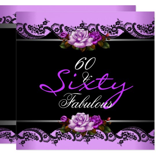 60 fabulous 60th birthday