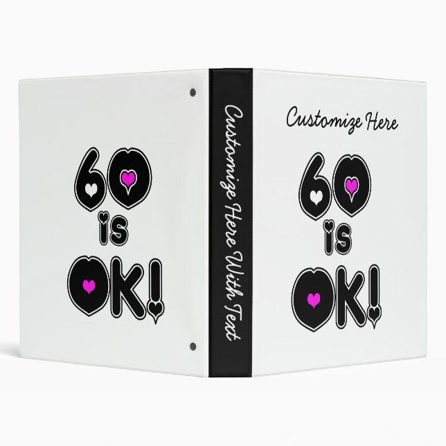 60 is OK Birthday Binder (Background)