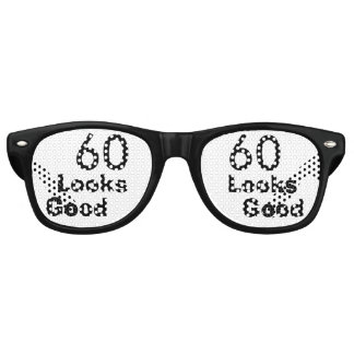 60 Looks Good © Funny 60th Birthday Gag Gift Retro Sunglasses