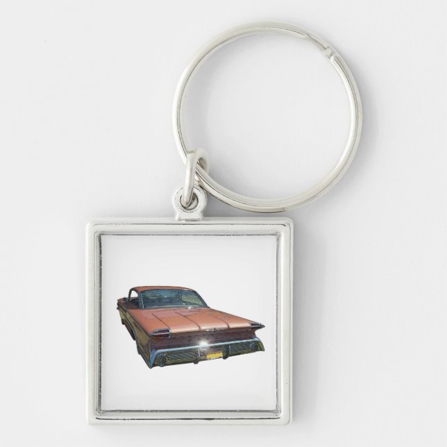 60 Oldsmobile Rear View Keychain (Front)