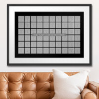 60 Photo Template Collage - Can Edit Color